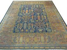 TURKISH AGRA ANTIQUE CARPET/RUG