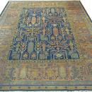 TURKISH AGRA ANTIQUE CARPET/RUG