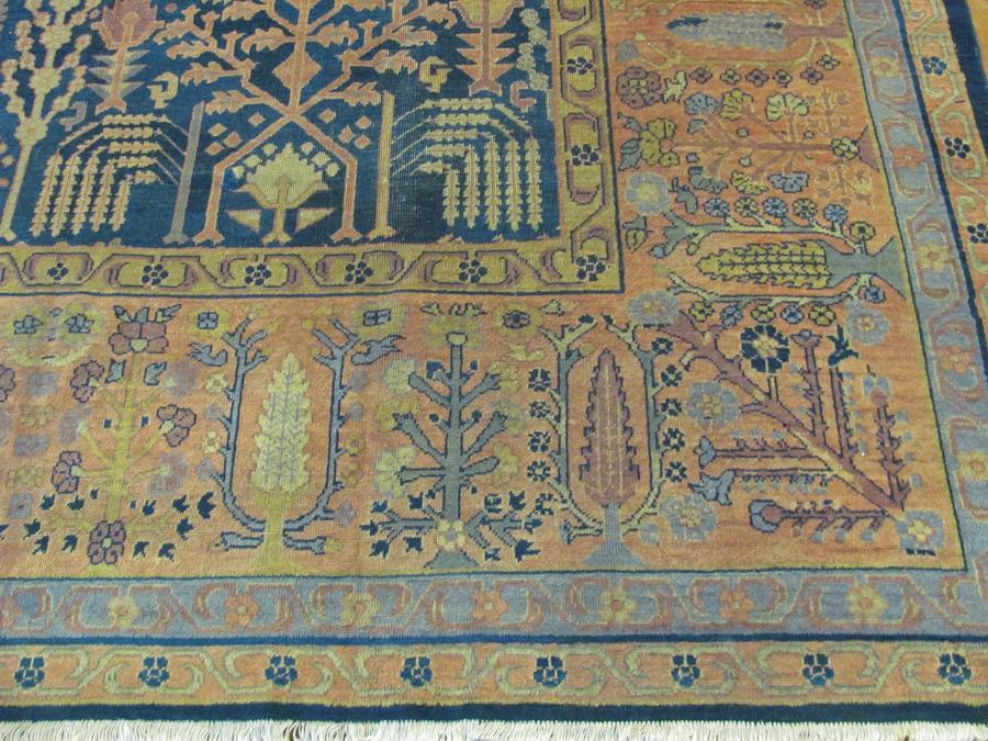TURKISH AGRA ANTIQUE CARPET/RUG