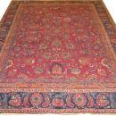 PERSIAN MASHAD CARPET/RUG SIGNED