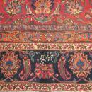 PERSIAN MASHAD CARPET/RUG SIGNED