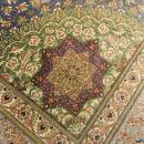 PERSIAN QUM SILK MASTERPIECE CARPET/RUG SIGNED NAZARI