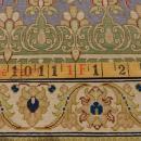 PERSIAN QUM SILK MASTERPIECE CARPET/RUG SIGNED NAZARI