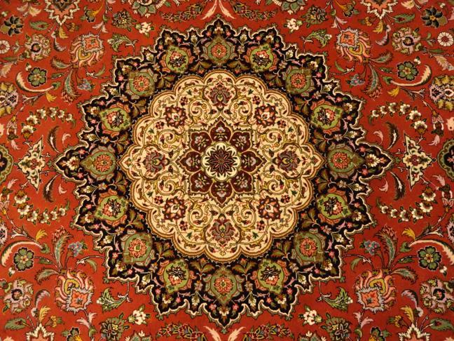 PERSIAN TABRIZ MASTERPIECE JAVAD GHALAM CARPET/RUG