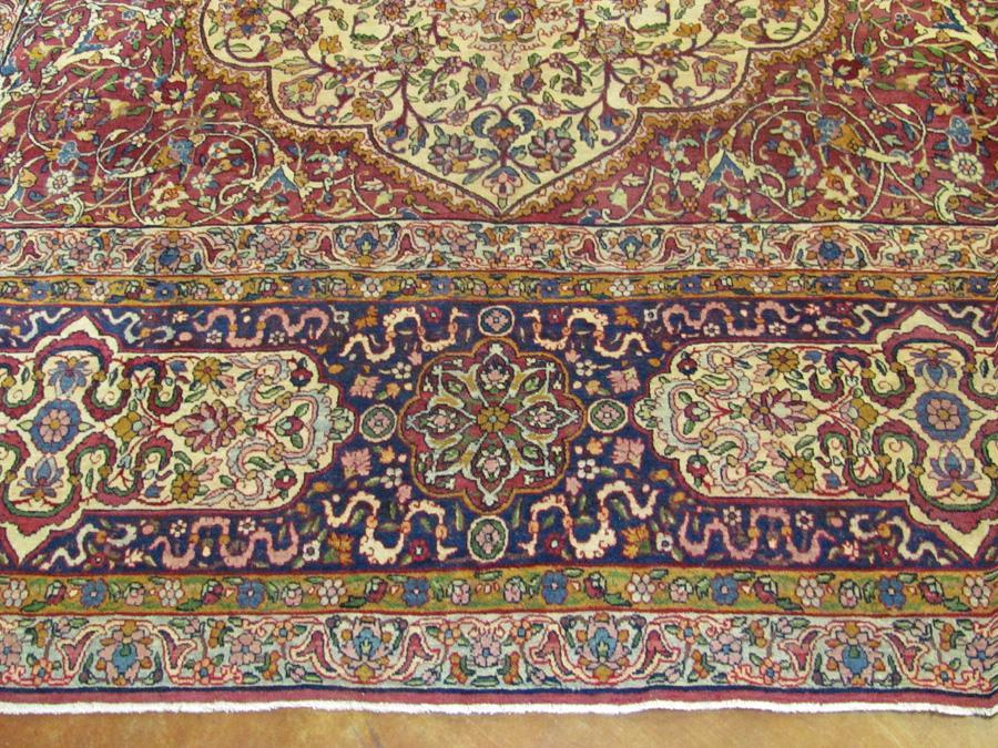 PERSIAN KERMAN ANTIQUE CARPET/RUG