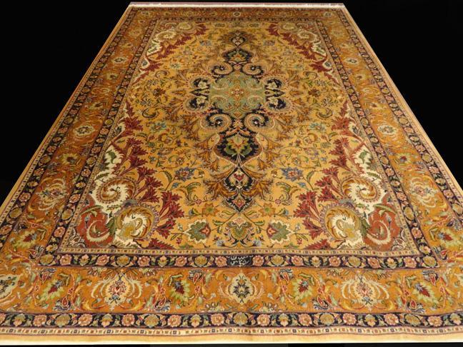PERSIAN TABRIZ NEZAM CARPET/RUG SIGNED