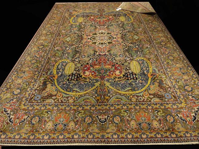 PERSIAN TABRIZ GALLATT CARPET/RUG ONE-OF-A-KIND 11' x 8;