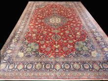 PERSIAN KASHAN VERY FINE CARPET/RUG 16' x 11'