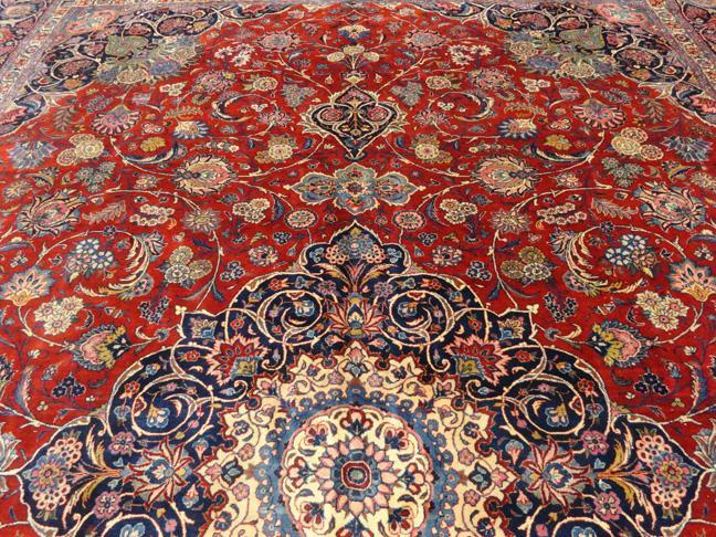 PERSIAN KASHAN VERY FINE CARPET/RUG 16' x 11'