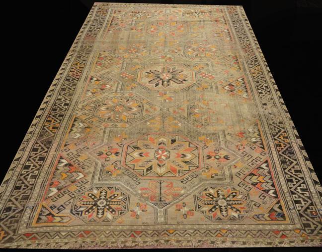 RUSSIAN SUMAK KILIM FLAT WEAVE RUG