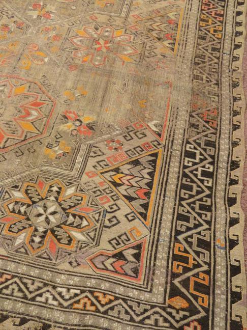 RUSSIAN SUMAK KILIM FLAT WEAVE RUG