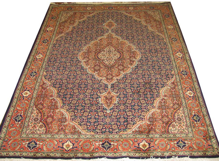 PERSIAN TABRIZ SARAB HERATI WOOL SMALL CARPET/RUG