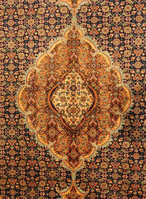 PERSIAN TABRIZ SARAB HERATI WOOL SMALL CARPET/RUG