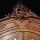 LOUIS XV ARMOIRE DOUBLE DOOR ARMOIRE