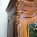 LOUIS XV ARMOIRE DOUBLE DOOR ARMOIRE