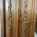 LOUIS XV ARMOIRE DOUBLE DOOR ARMOIRE