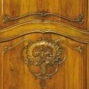 LARGE FRENCH LOUIS XV ARMOIRE WALNUT