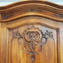 LARGE FRENCH LOUIS XV ARMOIRE WALNUT
