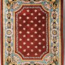 CHINESE ART DECO Ca. 1940's FLORAL CARPET/RUG 11'3