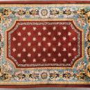CHINESE ART DECO Ca. 1940's FLORAL CARPET/RUG 11'3