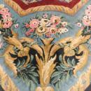 CHINESE ART DECO Ca. 1940's FLORAL CARPET/RUG 11'3