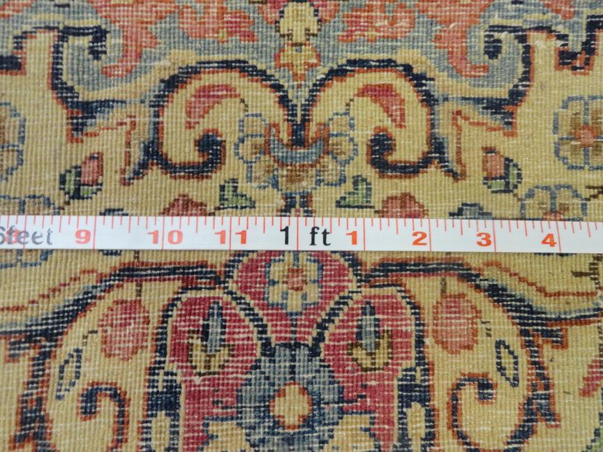 PERSIAN ANTIQUE KERMAN CARPET/RUG 14' x 11'