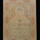 TURKISH HEREKE PRAYER WOOL HAND WOVEN SIGNED 6'1