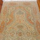 TURKISH HEREKE PRAYER WOOL HAND WOVEN SIGNED 6'1