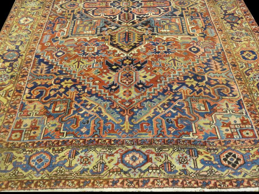 PERSIAN ANTIQUE HERIZ SERAPI CARPET/RUG 10'3