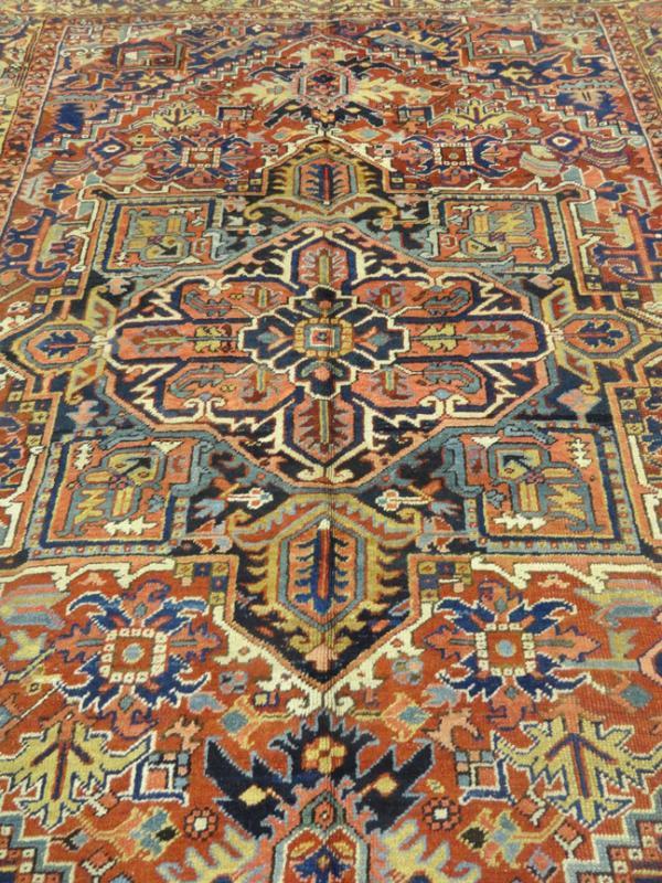 PERSIAN ANTIQUE HERIZ SERAPI CARPET/RUG 10'3
