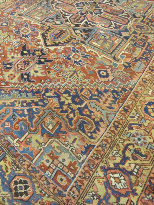 PERSIAN ANTIQUE HERIZ SERAPI CARPET/RUG 10'3