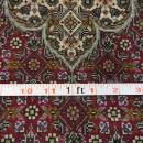 PERSIAN TABRIZ MAHI SILK AND WOOL CARPET/RUG 13'2