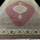 PERSIAN TABRIZ MAHI SILK AND WOOL CARPET/RUG 13'2
