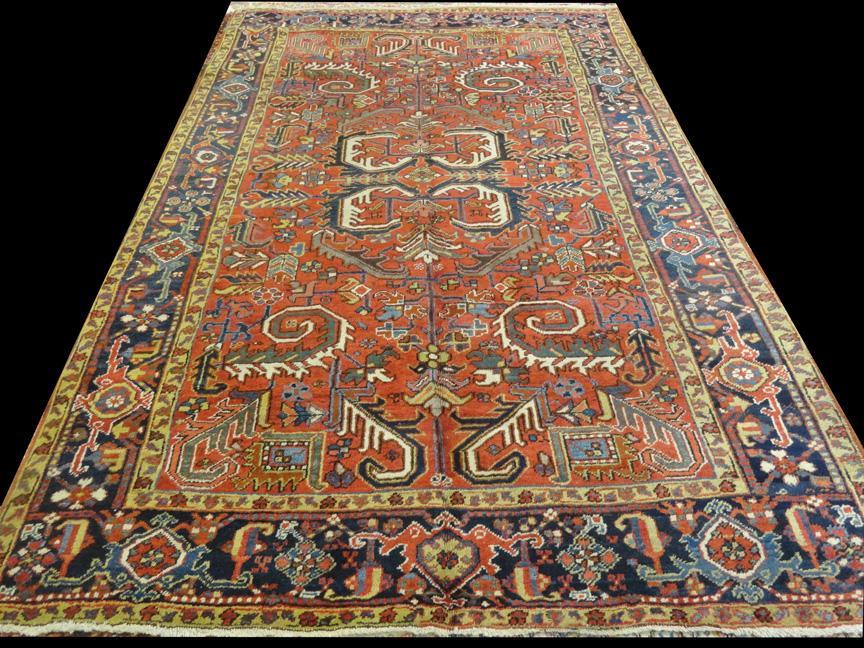 PERSIAN ANTIQUE HERIZ SERAPI CARPET/RUG 10'.2