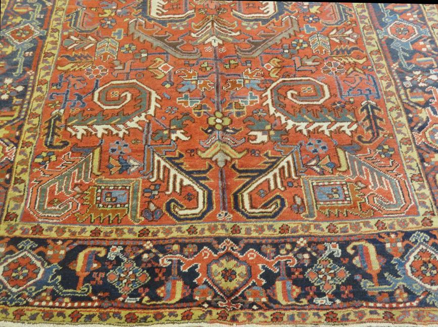 PERSIAN ANTIQUE HERIZ SERAPI CARPET/RUG 10'.2