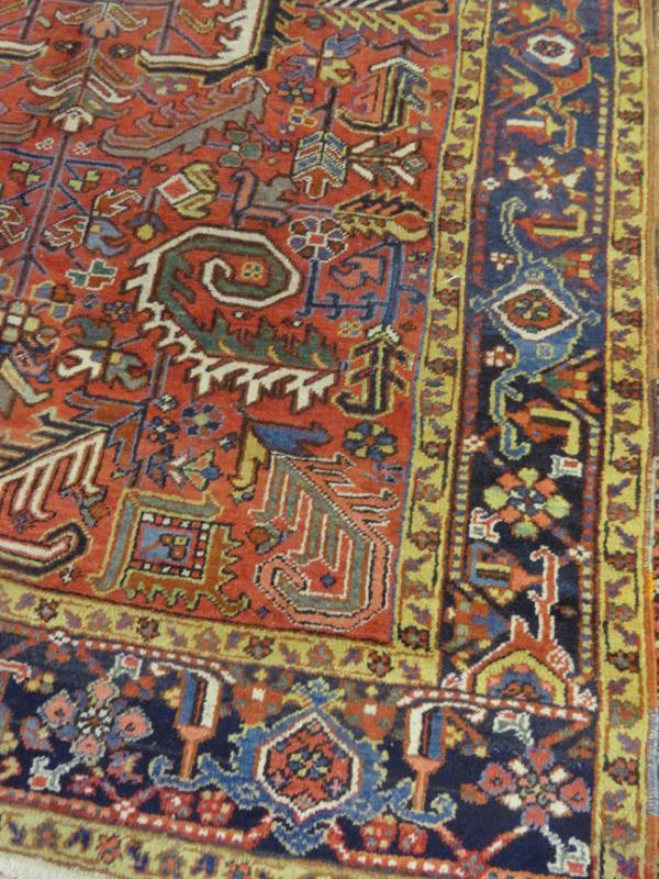 PERSIAN ANTIQUE HERIZ SERAPI CARPET/RUG 10'.2