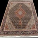 PERSIAN TABRIZ MAHI SILK AND WOOL CARPET/RUG 6'8