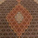 PERSIAN TABRIZ MAHI SILK AND WOOL CARPET/RUG 6'8