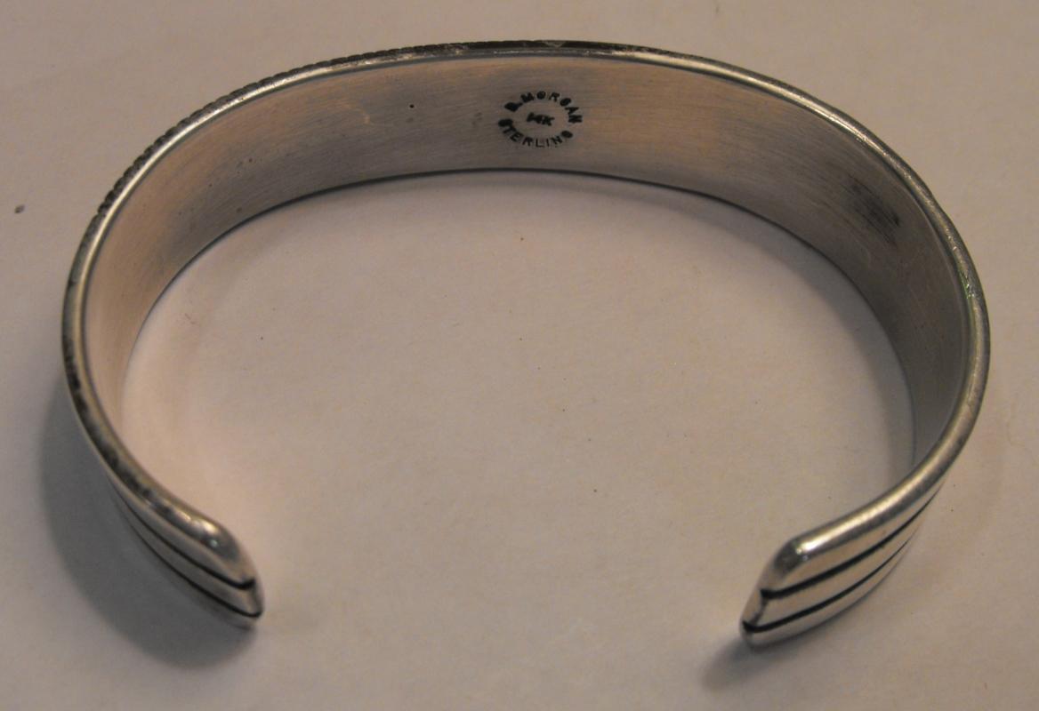 Bruce Morgan - Navajo Sterling Silver 14K Gold Bracelet