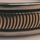 Bruce Morgan - Navajo Sterling Silver 14K Gold Bracelet Ending With Arrow Heads