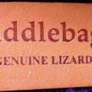 Sterling Silver RDM and belt is Saddlebags Lizzard, Size 30