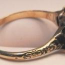 Antique Victorian 10k Rose Gold Opal Ring