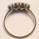 Antique Victorian 10k Rose Gold Opal Ring