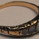 Ladies Victorian Style 10K Gold Opal Ring