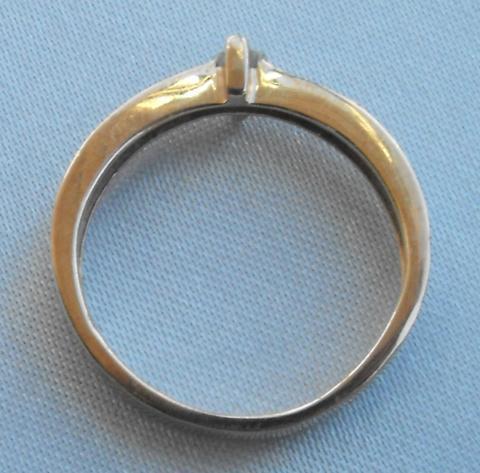 1/4cttw Diamond, 14K Gold Engagement Ring