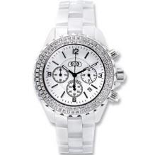 Ceramic Couture™ Watch with CZ's