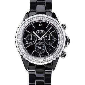Ceramic Couture™ Watch with CZ's