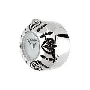 Kera™ Bead Watch Heart Pattern with Black Enamel