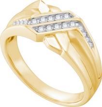 0.19CTW DIAMOND FASHION MENS RING