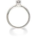 .50 CT Diamond Solstice Solitaire with Bombé Shank 14k Yellow Gold Ring